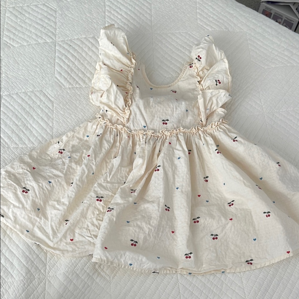 Konges Slojd Dress with Cherry Print